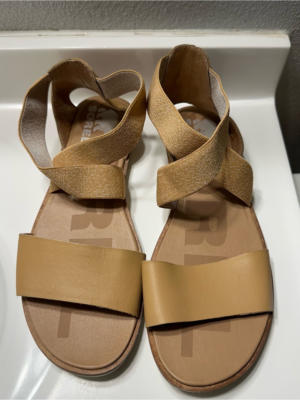 Sorel Ella II Leather Sandals